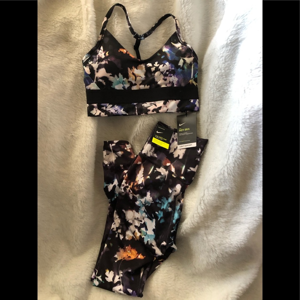 Nike legging /sport bra set